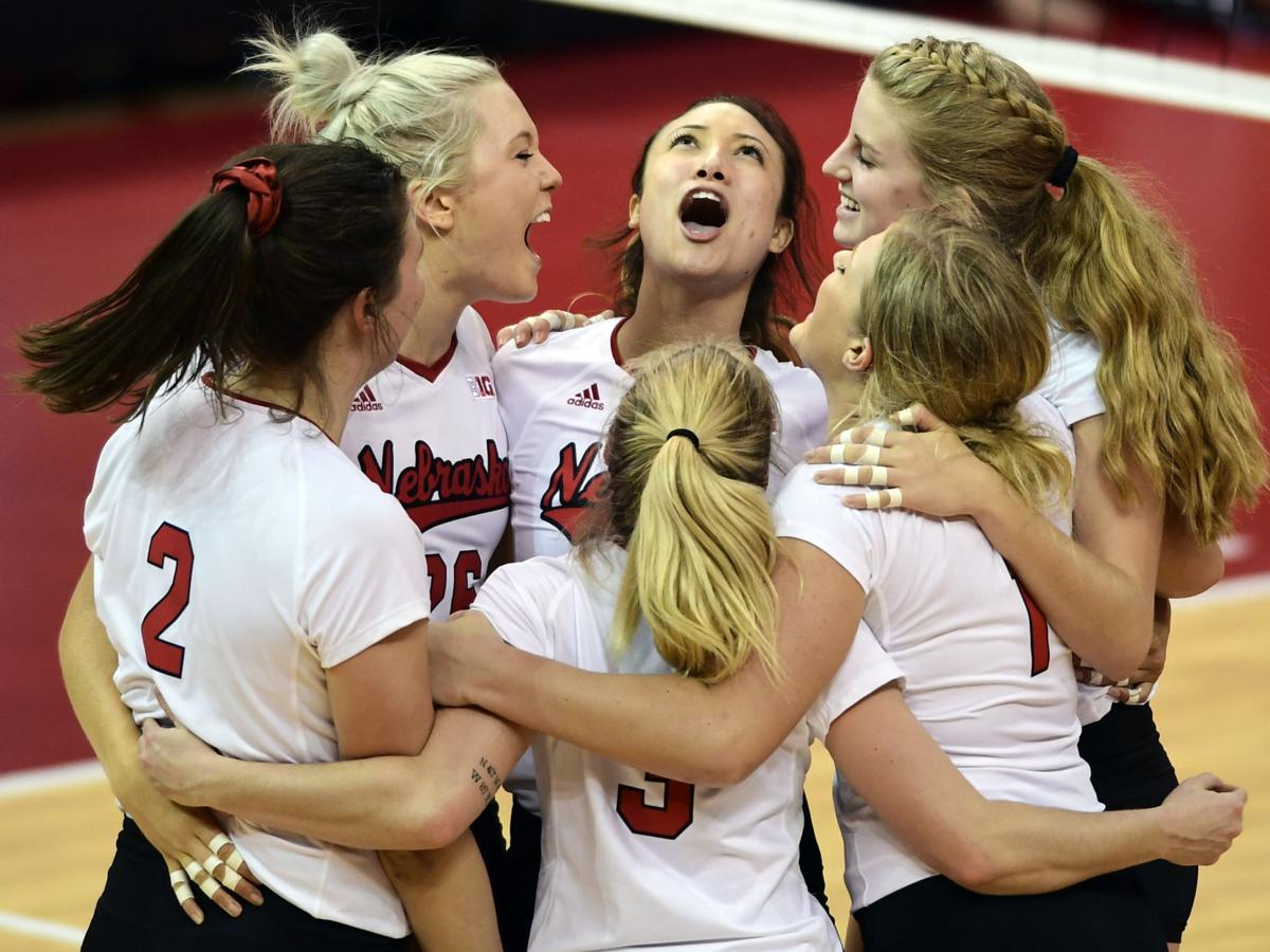 After stretch of losses, Nebraska volleyball team gets its top10 win
