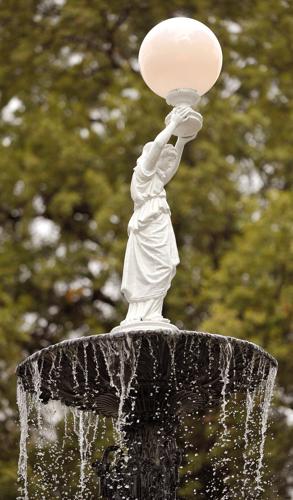 Crete fountain