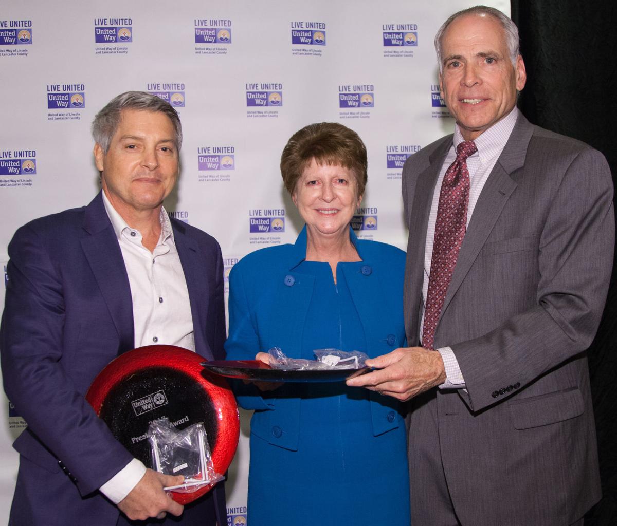 Mike Dunlap, Angie Muhleisen, Dr. Steve Joel