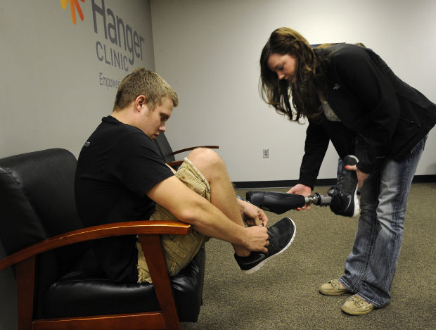 With new, high-tech leg, learning to walk — and run, ski, hunt and farm