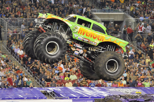 Giant wheels, screaming fans: Monster Jam makes a pit stop in