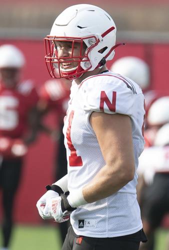 NU football practice, 8.4