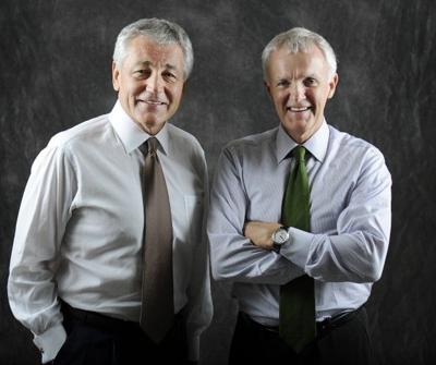 Chuck Hagel and Bob Kerrey