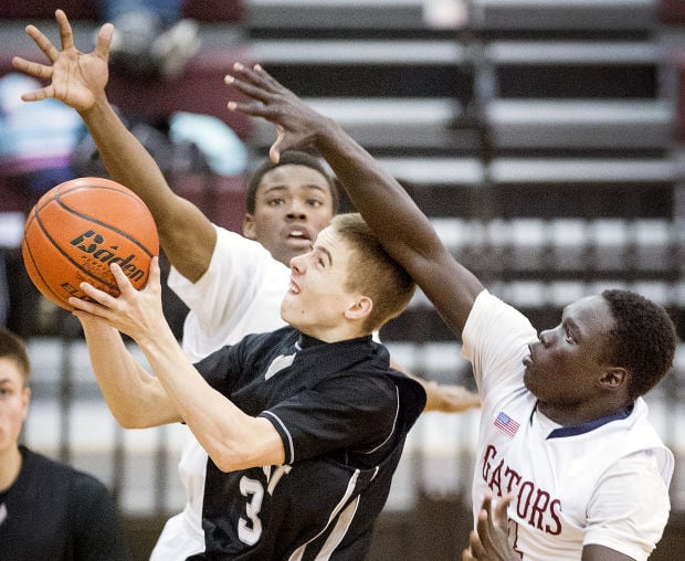 Lincoln Northeast vs. Lincoln North Star, boys basketball, 1.8.15