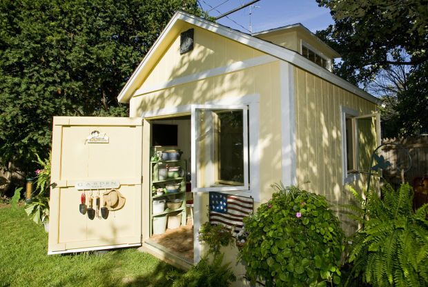 Shedding Light On Sheds It S Storage And A Backyard Getaway