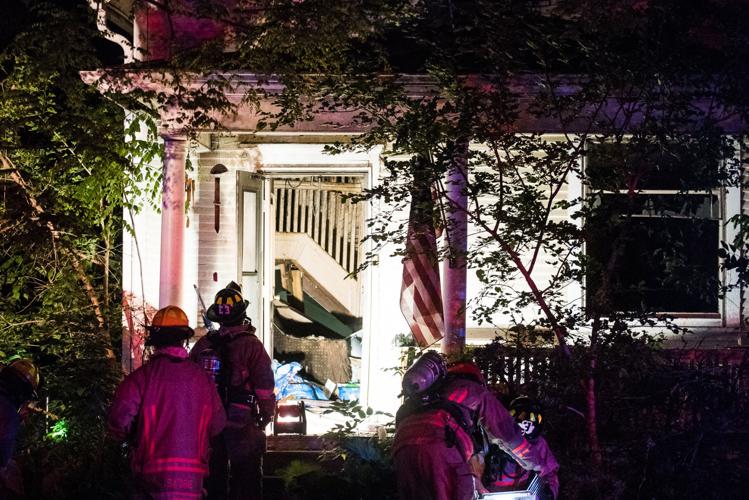 B Street fire