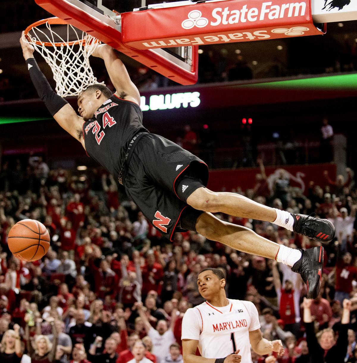 James Palmer dunks against Maryland