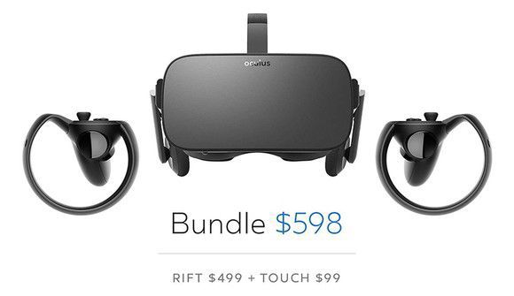 oculus rift stock price