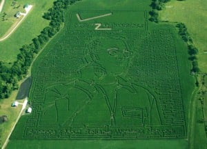 where is the world's largest corn maze