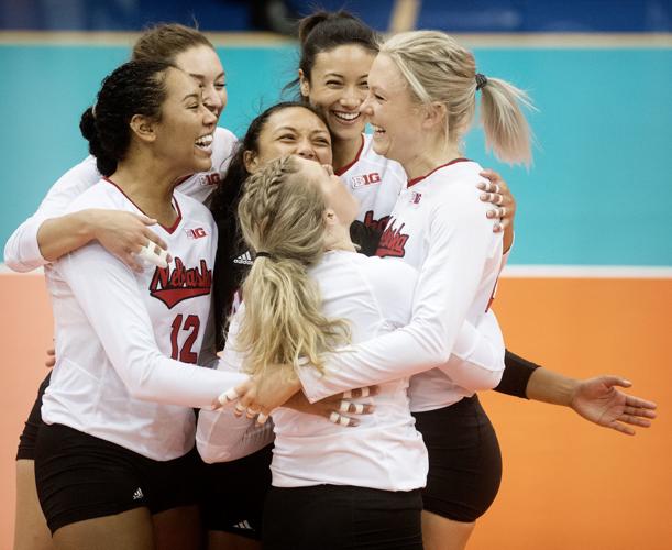 Nebraska Volleyball Spring Match, 4.20