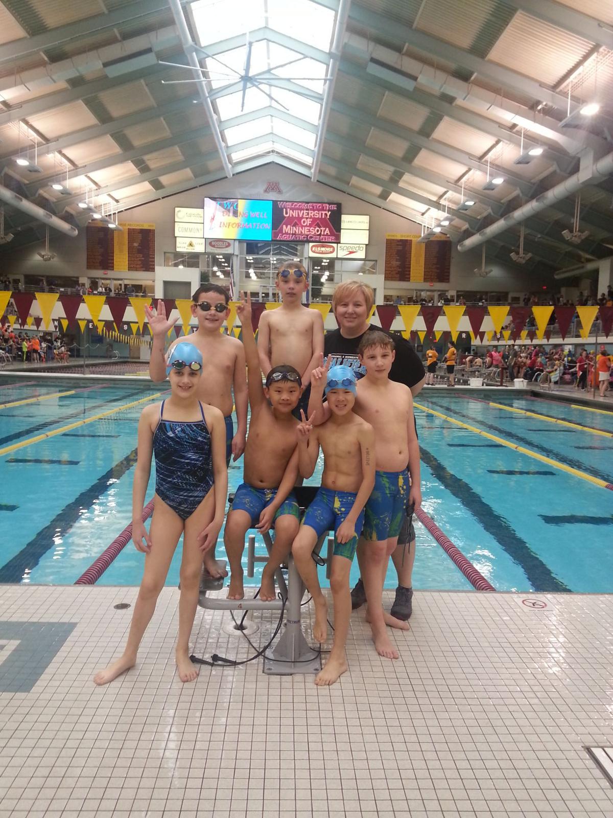 Dolphins team places 2nd at YMCA state meet Star City Sports