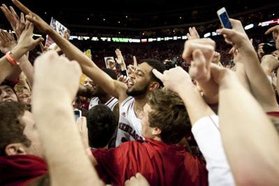 NU men's basketball vs. Wisconsin, 3.9.14