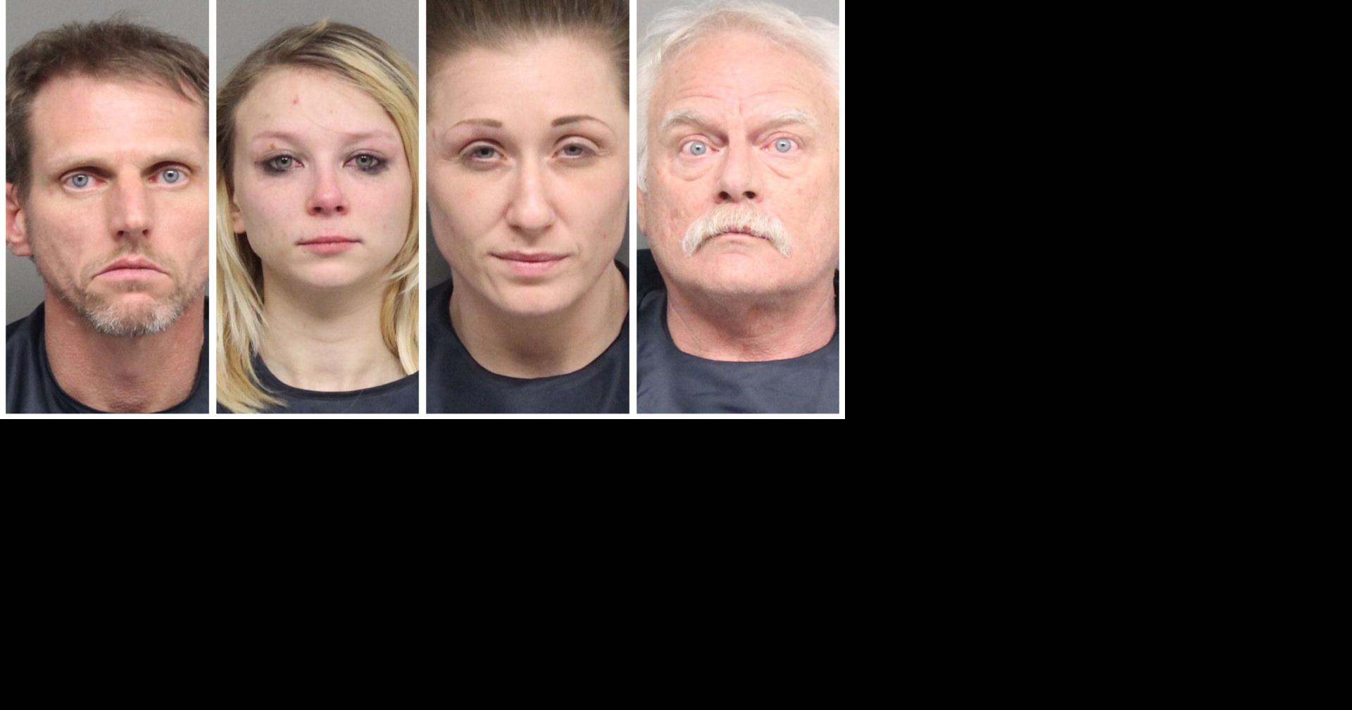 Narcotics unit search warrant yields cache of drugs, four arrests in