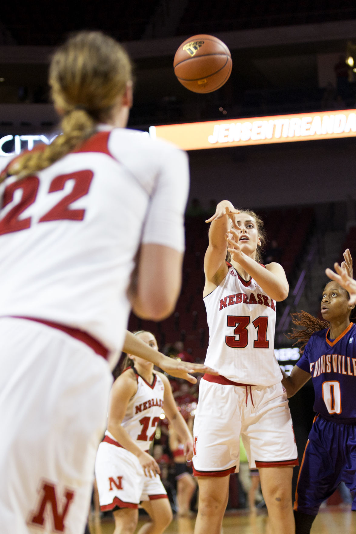 Photos Nebraska routs Evansville in women's basketball Women's Hoops Galleries