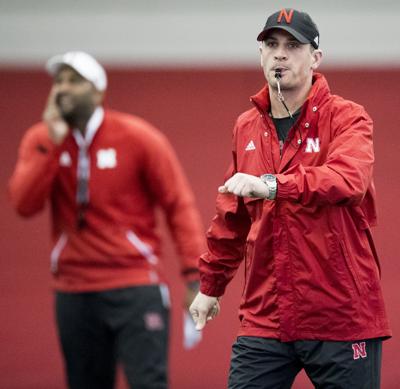 Husker football practice, 11/7