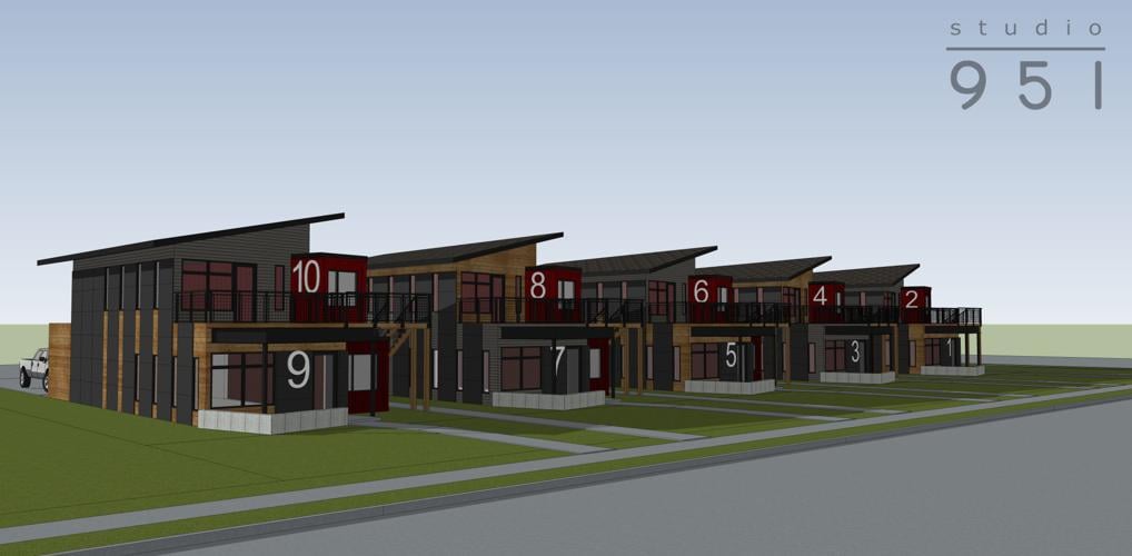 Container housing