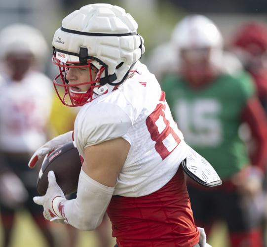 NU football practice, 8.16