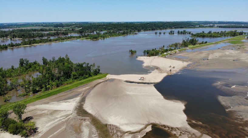 Missouri River flooding, Nebraska City