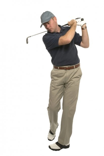 Man Swinging Golf Club Star City Health Journalstar Com