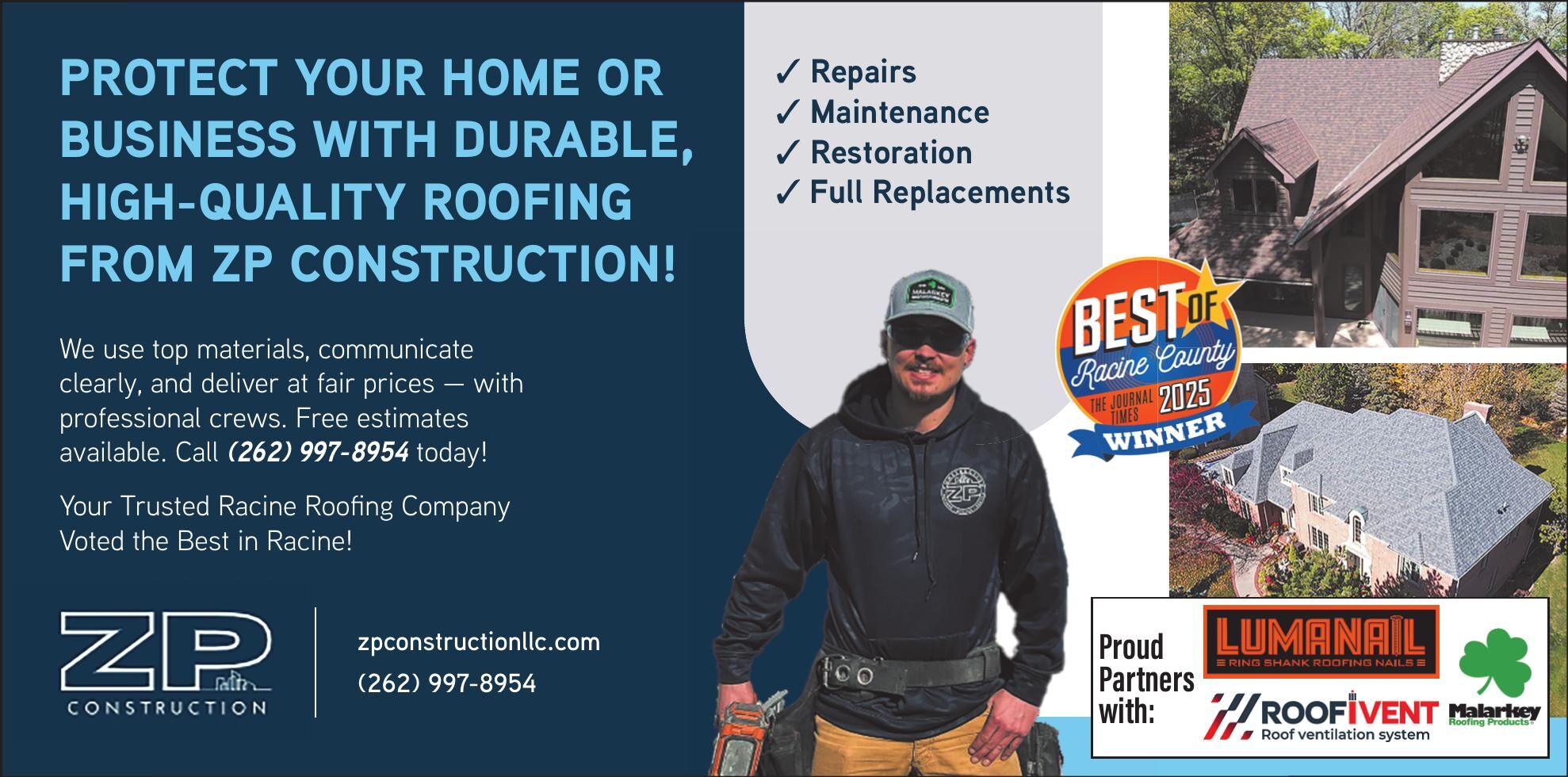 ZP CONSTRUCTION - Ad from 2026-09-13