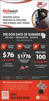 GANNETT - MIDWEST HEATING & COOLING - Ad from 2026-08-01