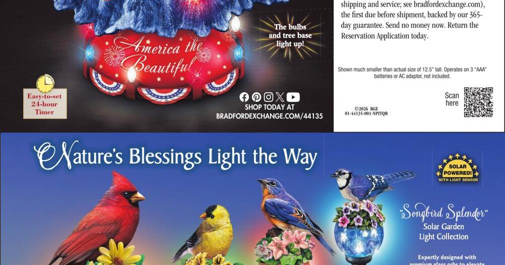 BRADFORD EXCHANGE - MIDWEST LISTS AND MEDIA - Ad from 2026-01-11