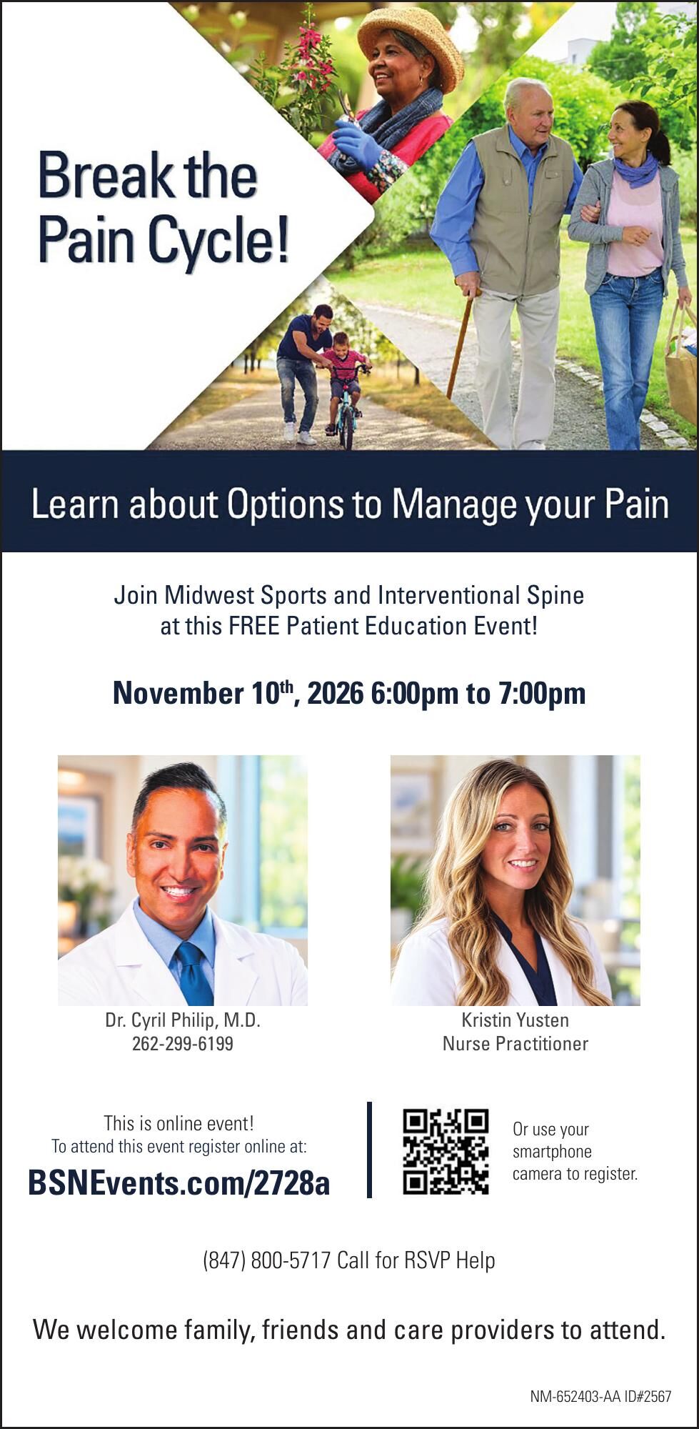 Midwest Sports and Spine - Ad from 2026-10-28