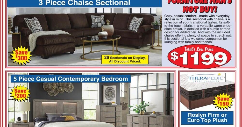 TOTAL FURNITURE - Ad from 2026-02-15