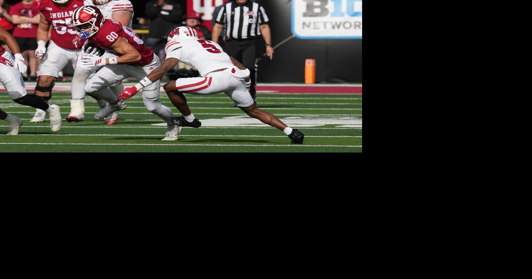 Where can I watch the Wisconsin Badgers at Indiana on TV