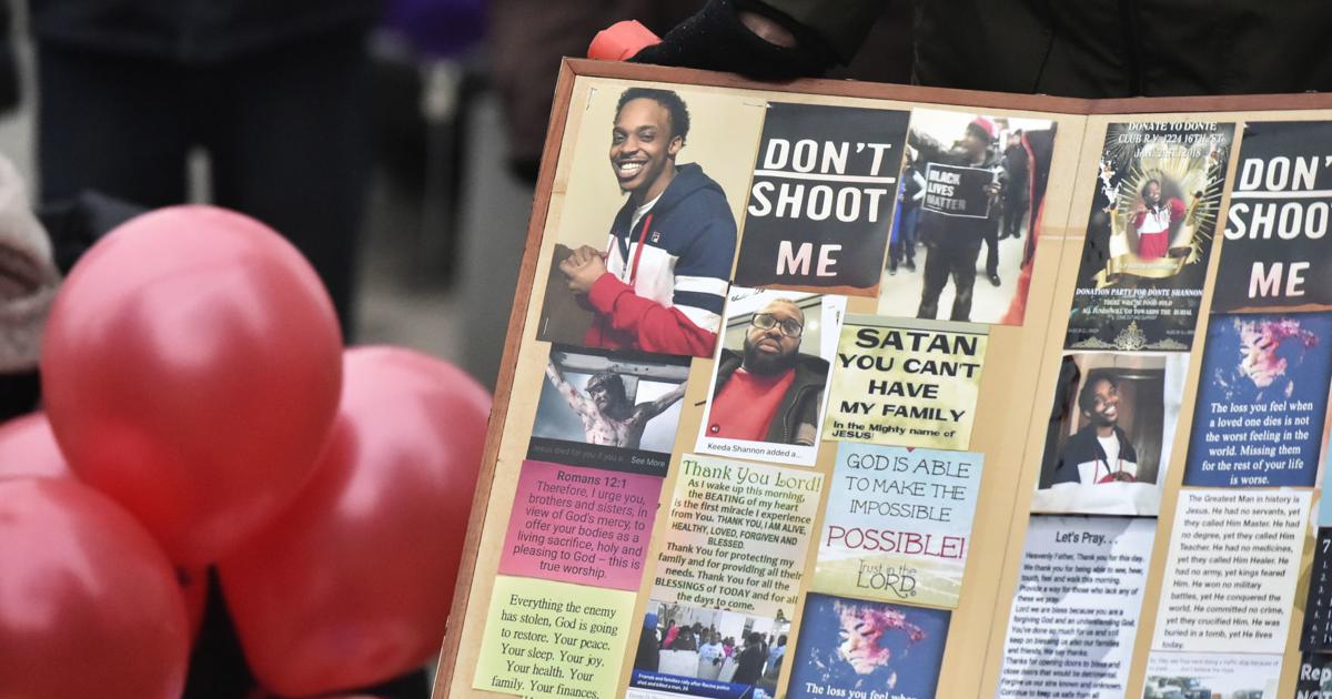 In photos One year anniversary of shooting death of Donte Shannon