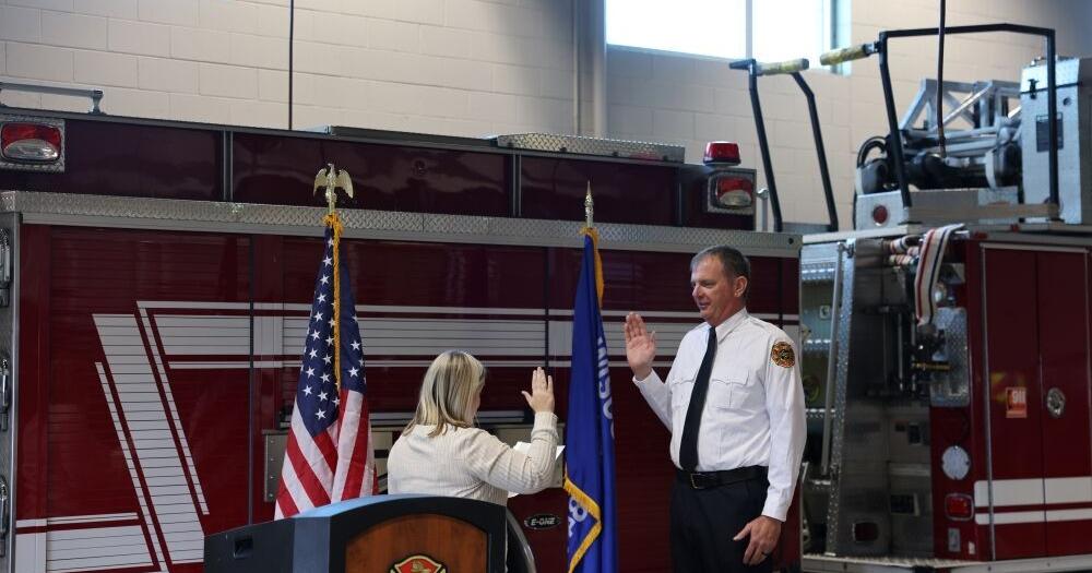 South Shore Fire Department swears in new chief