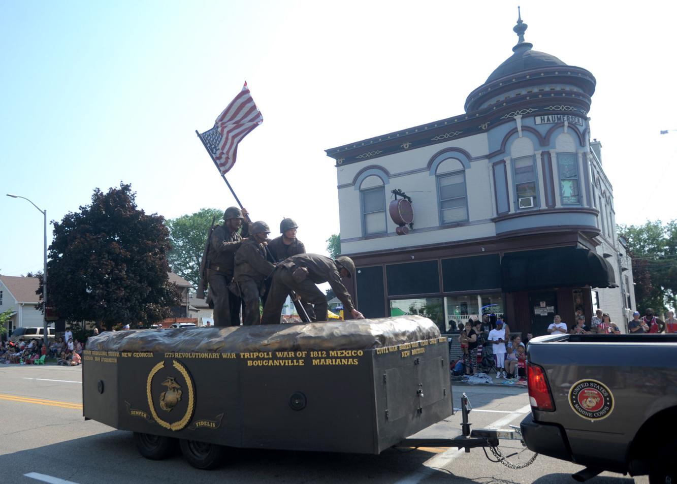 Today's Racine 4th of July parade lineup