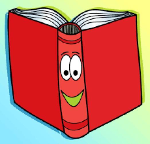 book cartoon