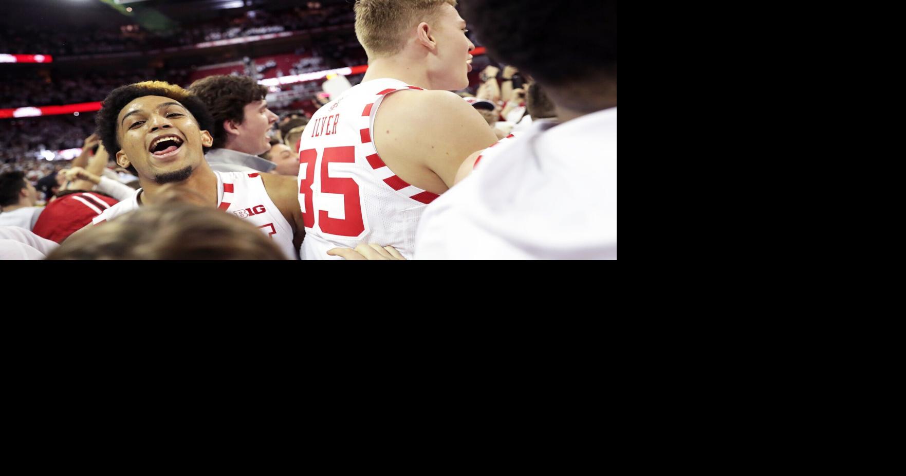 Photos Wisconsin men�s basketball takes down Purdue to