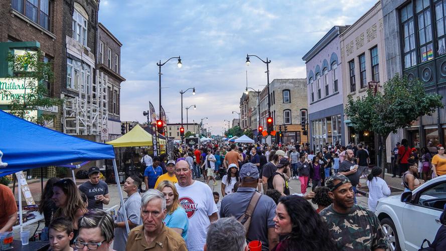 Party on the Pavement in Downtown Racine on Sept. 16