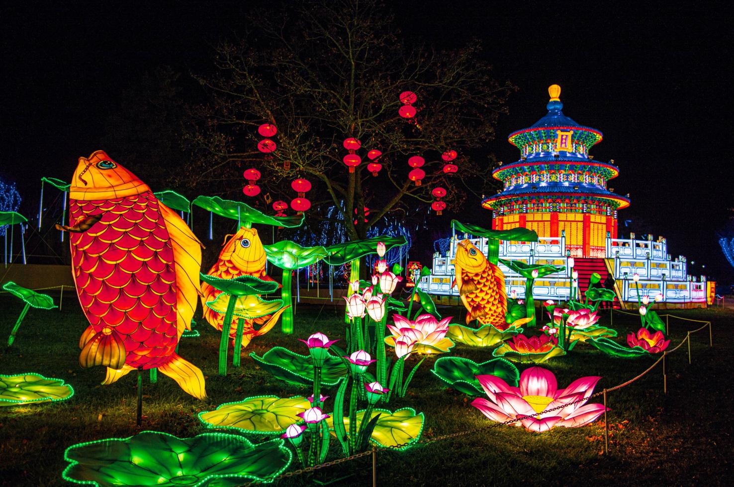 Chinese Lantern Festival open at Racine Zoo
