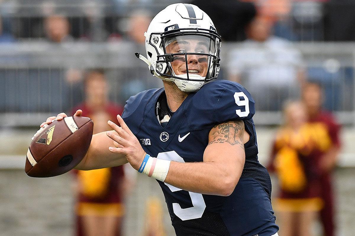 Badgers football Quarterback Trace McSorley keeps Penn State offense