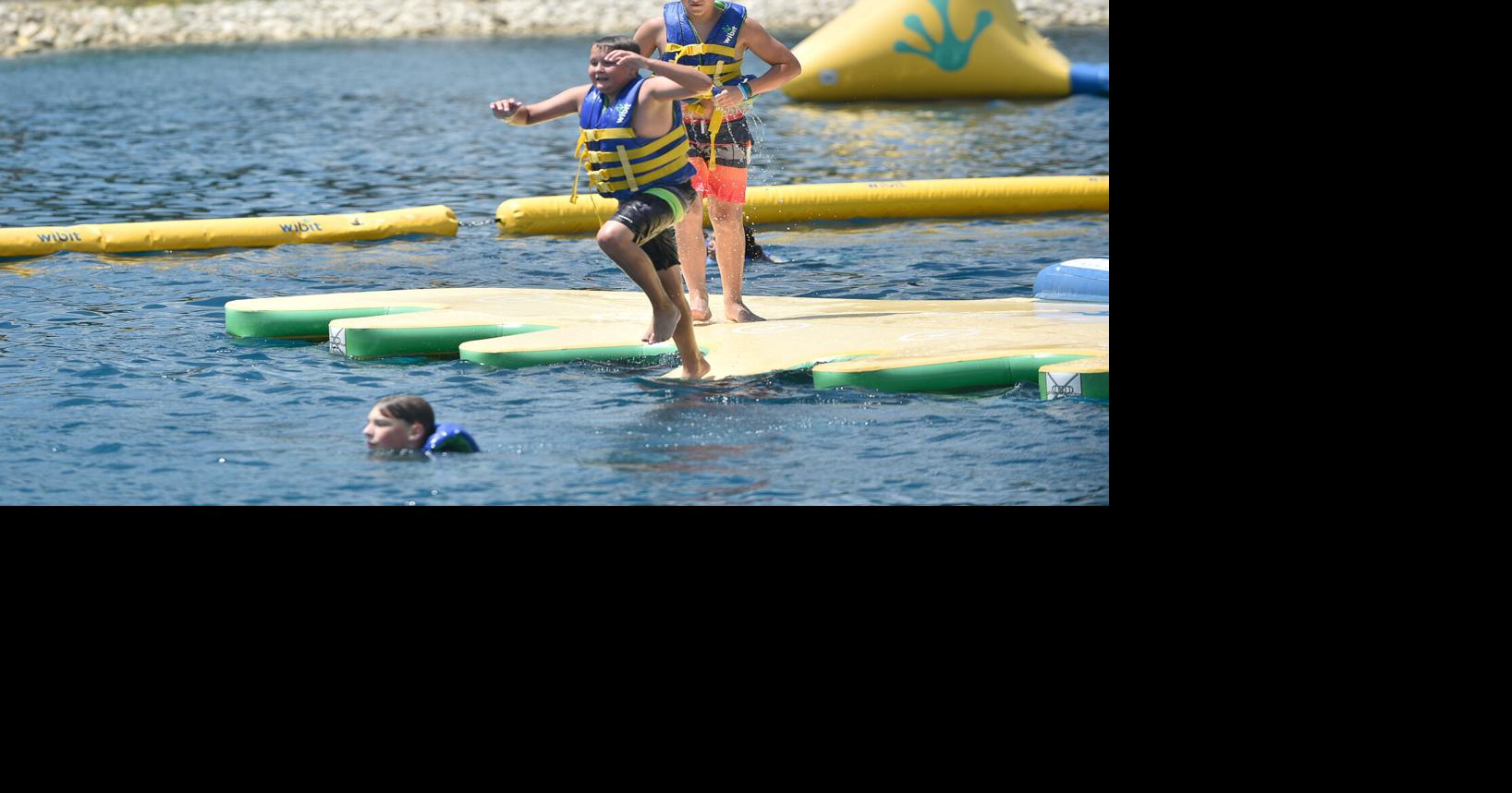 Summer sun and watery fun