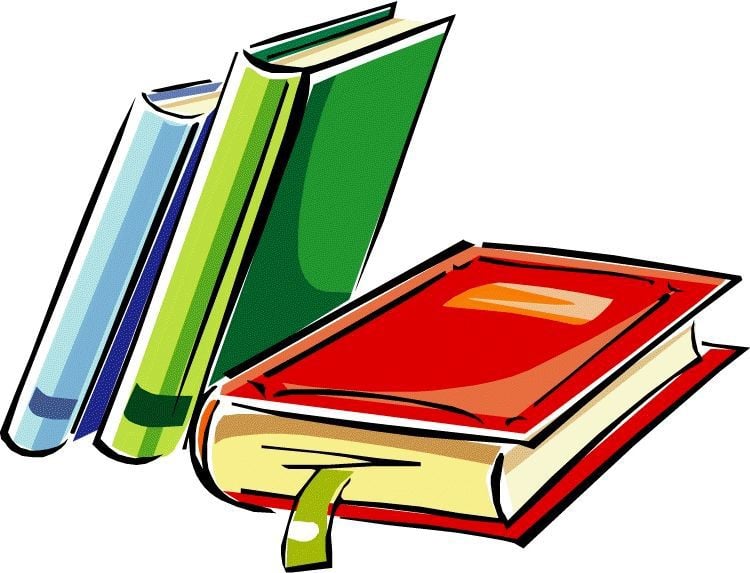 Library books