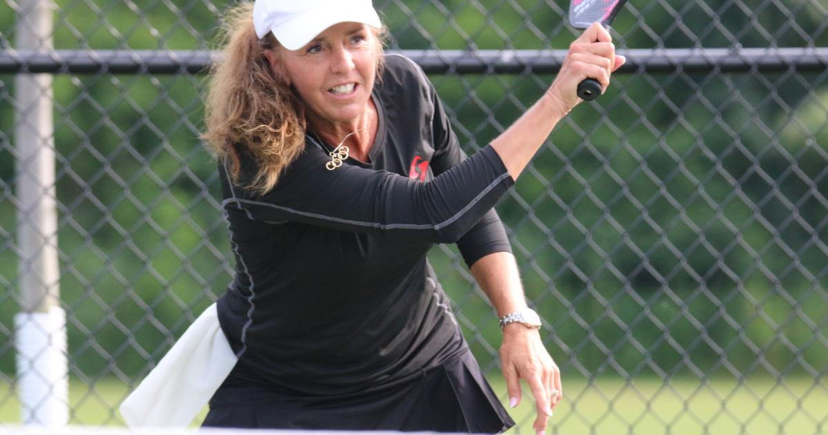 Paula Ripley In Photos: Former champion plays in pickleball exhibition in Wind Point