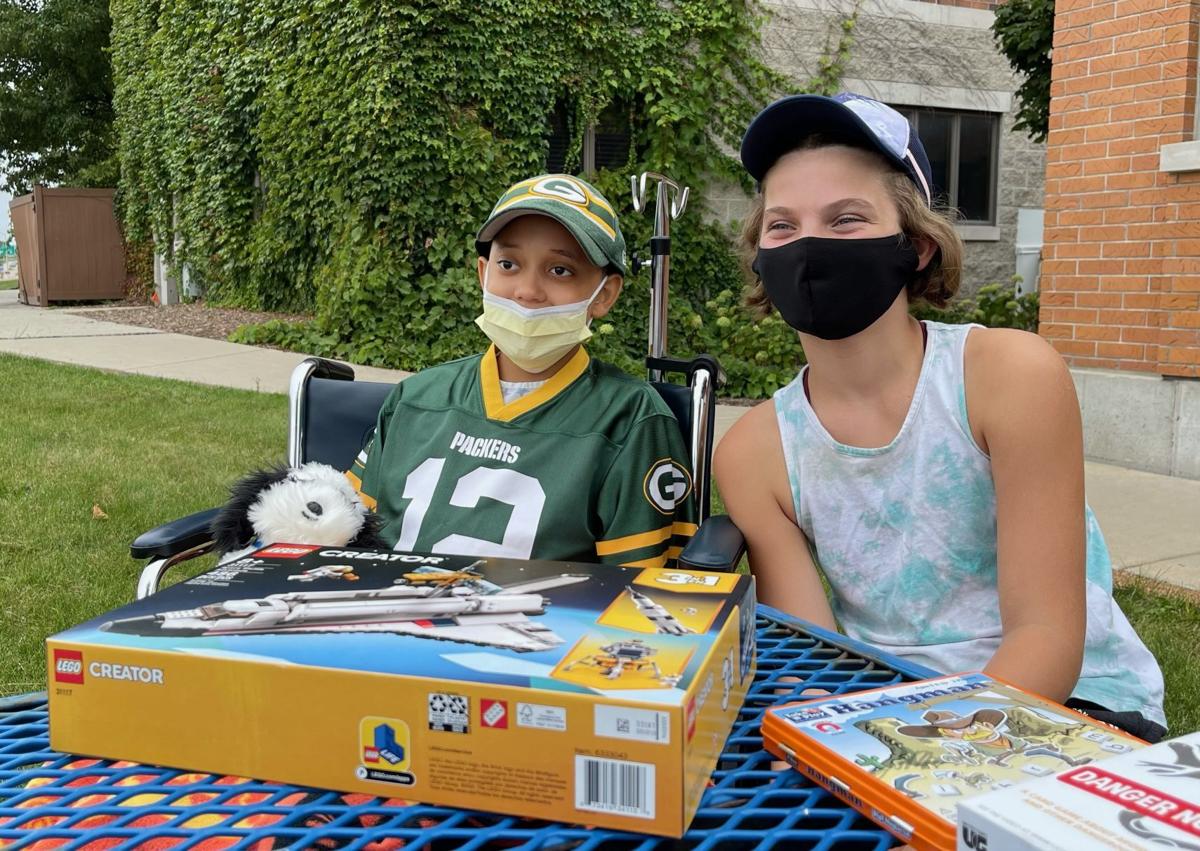 Jacob Ferch and Payton Schoenung