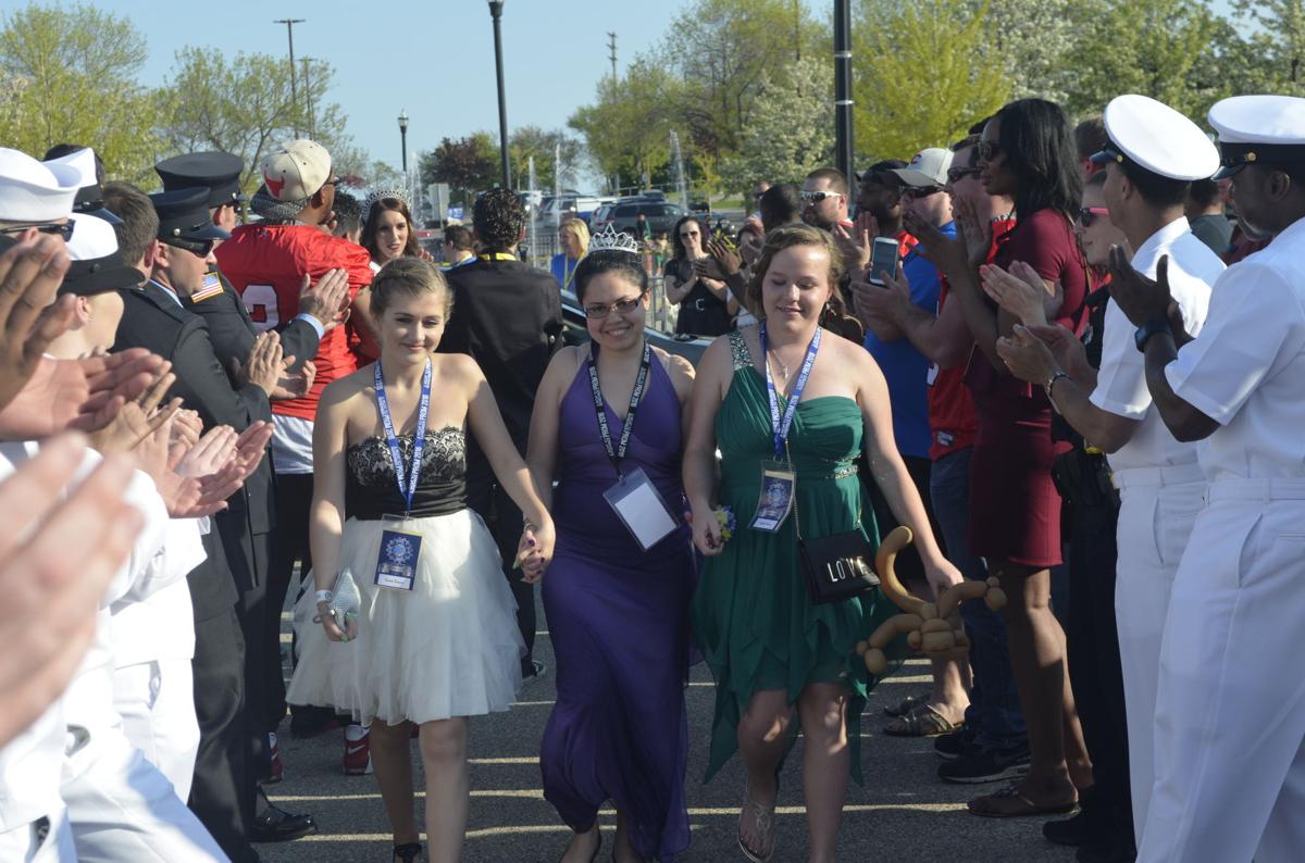 Special needs prom red carpet arrivals, May 22