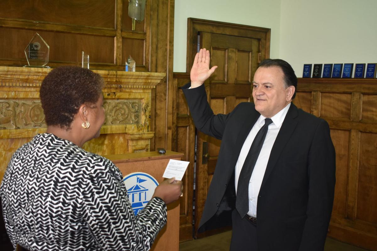 Wiser sworn in