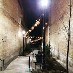 Lanterns in the night