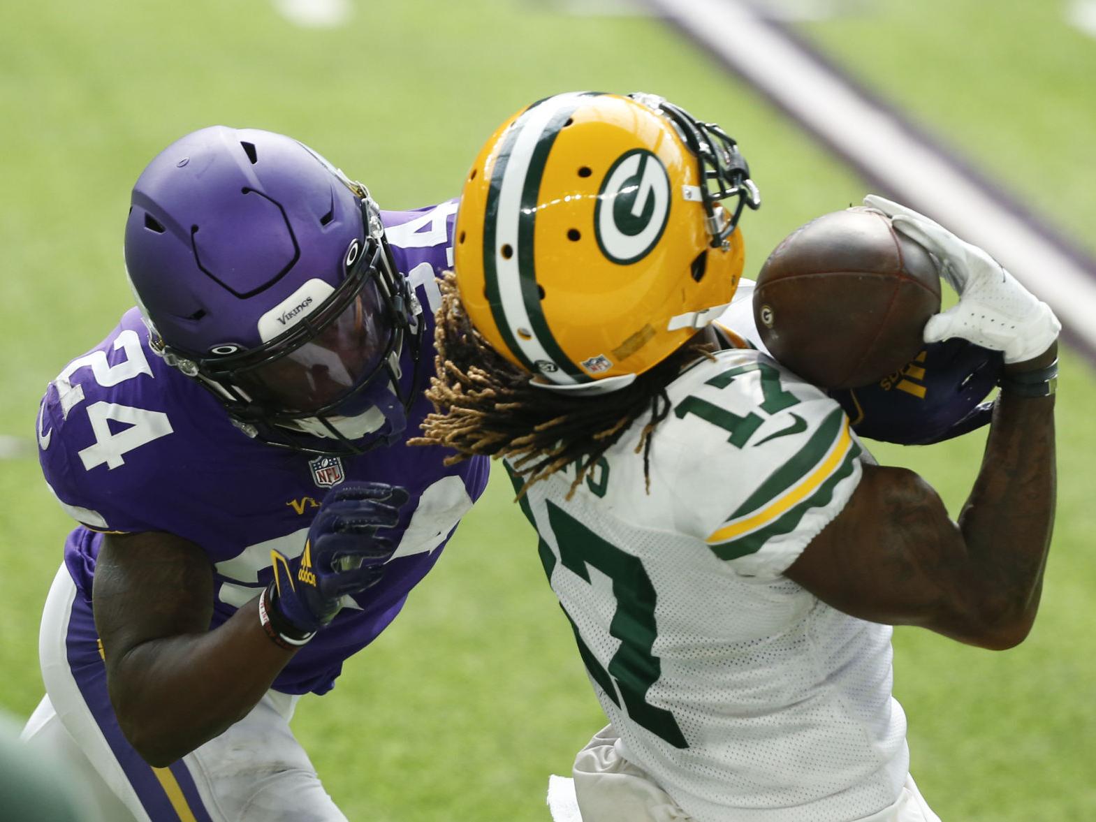 Packers Wide Receiver Adams Showing No One Man Can Cover Him Football Journaltimes Com