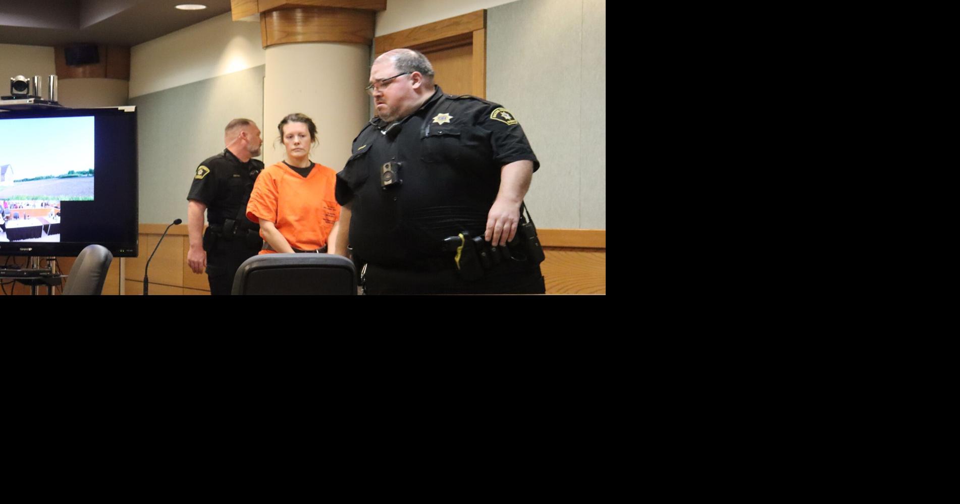Woman charged in child sex assault case pleads not guilty