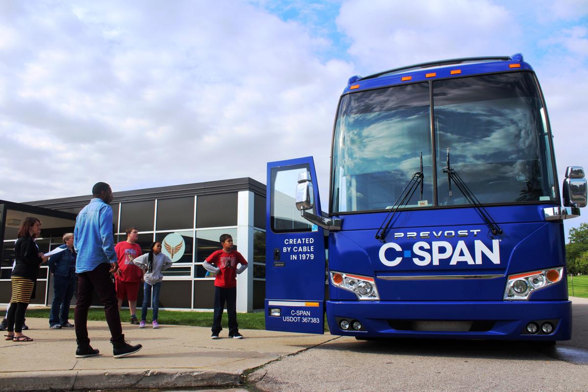 C-SPAN at Starbuck