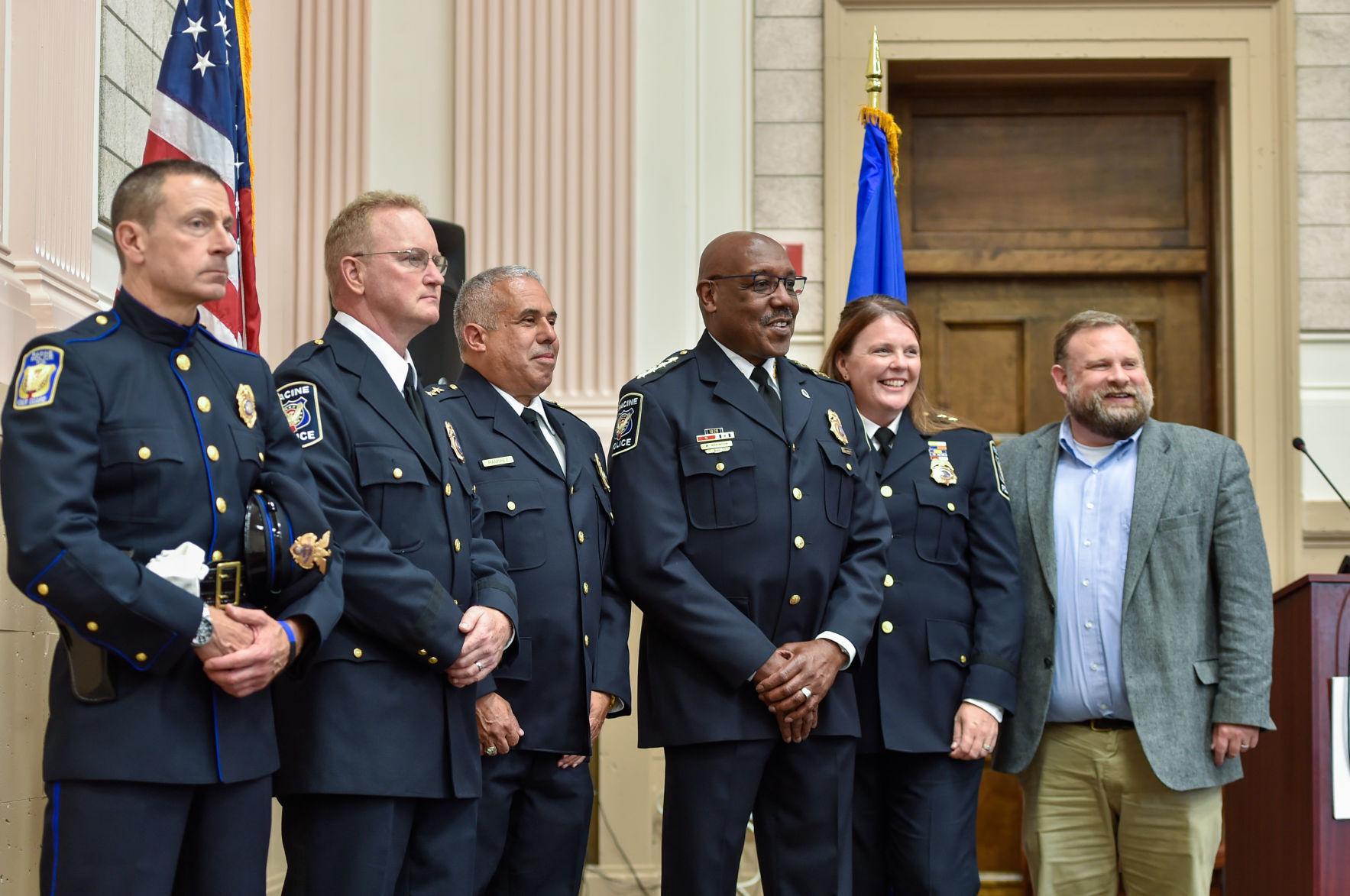 New Racine Police chief builds his command staff from outside and