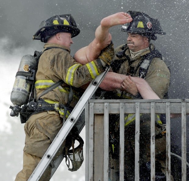 Neighbors Firefighters Help Rescue Man From Burning Balcony Local