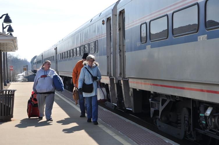 Amtrak's Hiawatha, which stops in Sturtevant, serves record numbers